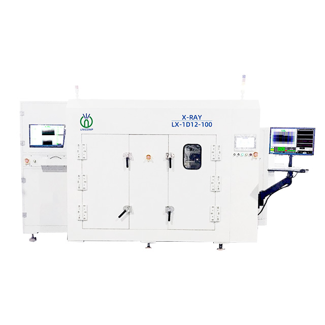 Détecteur de rayons X à batterie au lithium laminée en ligne LX-1D12-100